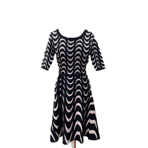 𝅺Gabby Skye Fit & Flare Sweater Dress S